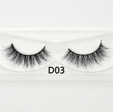 Visofree False eye lashes 3D Mink Lashes D01