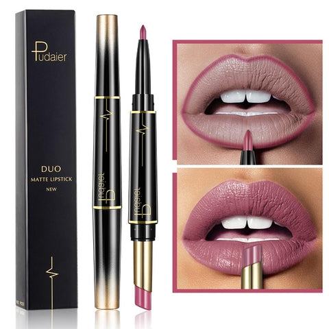 Pudaier Double-end Red Lipstick