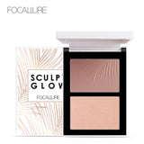 FOCALLURE Double Head 3D Bronzer Highlighter