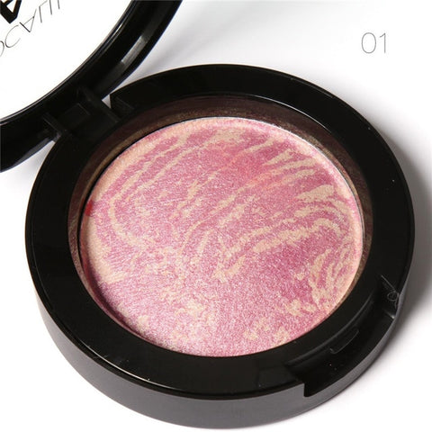 FOCALLURE 6 colors face blush natural